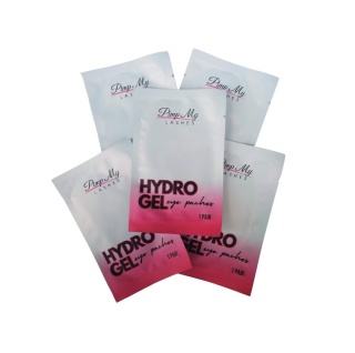 Białe hydrożelowe płatki pod oczy