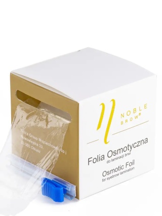 Folia osmotyczna do laminacji brwi Noble Brow