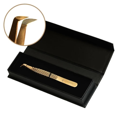 Pęseta do rzęs GOLD PRO 2 Pęseta do rzęs GOLD PRO 2