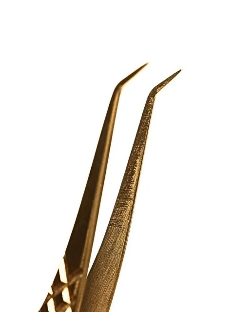 Pęseta do rzęs GOLD PRO 3 Pęseta do rzęs GOLD PRO 3