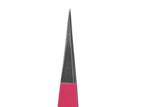 Pęseta różowa prosta + Etui Pęseta różowa prosta + Etui