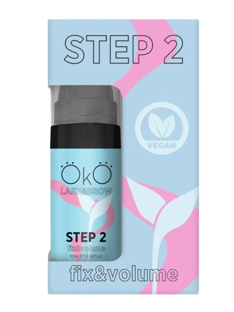 Preparat OKO do laminowania rzęs i brwi STEP 2 FIX&VOLUME, 10 ml Preparat OKO do laminowania rzęs i brwi STEP 2 FIX&VOLUME, 10 ml