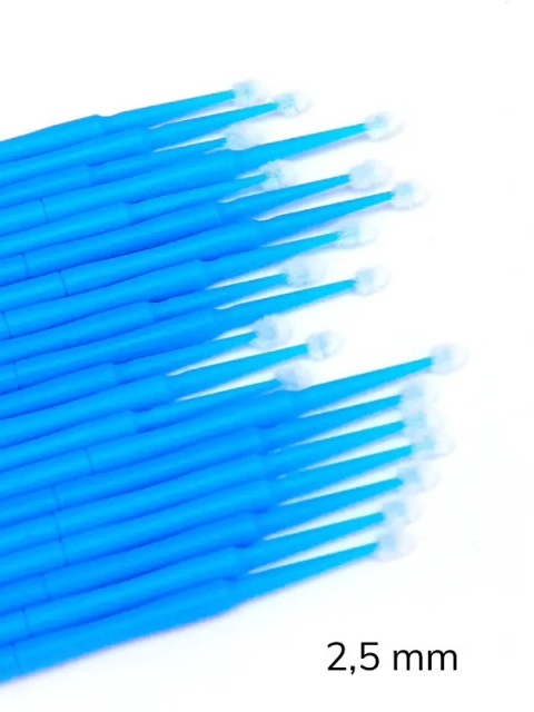 Aplikatory bezwłókienkowe 100szt Aplikatory bezwłókienkowe 100szt