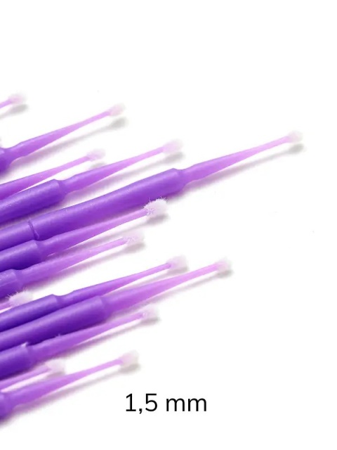 Aplikatory bezwłókienkowe 100szt Aplikatory bezwłókienkowe 100szt