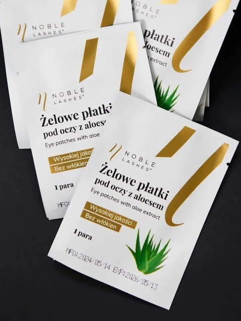 Płatki pod oczy z wyciągiem z aloesu Płatki pod oczy z wyciągiem z aloesu