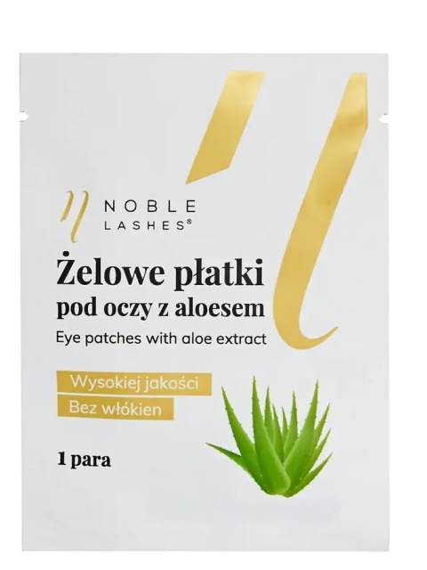 Płatki pod oczy z wyciągiem z aloesu Płatki pod oczy z wyciągiem z aloesu