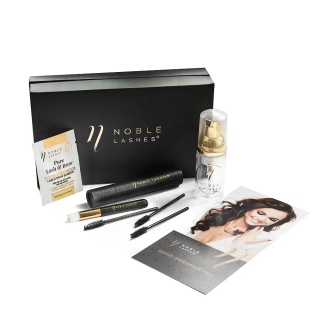 Zestaw pielęgnacyjny do rzęs w ozdobnym pudełku